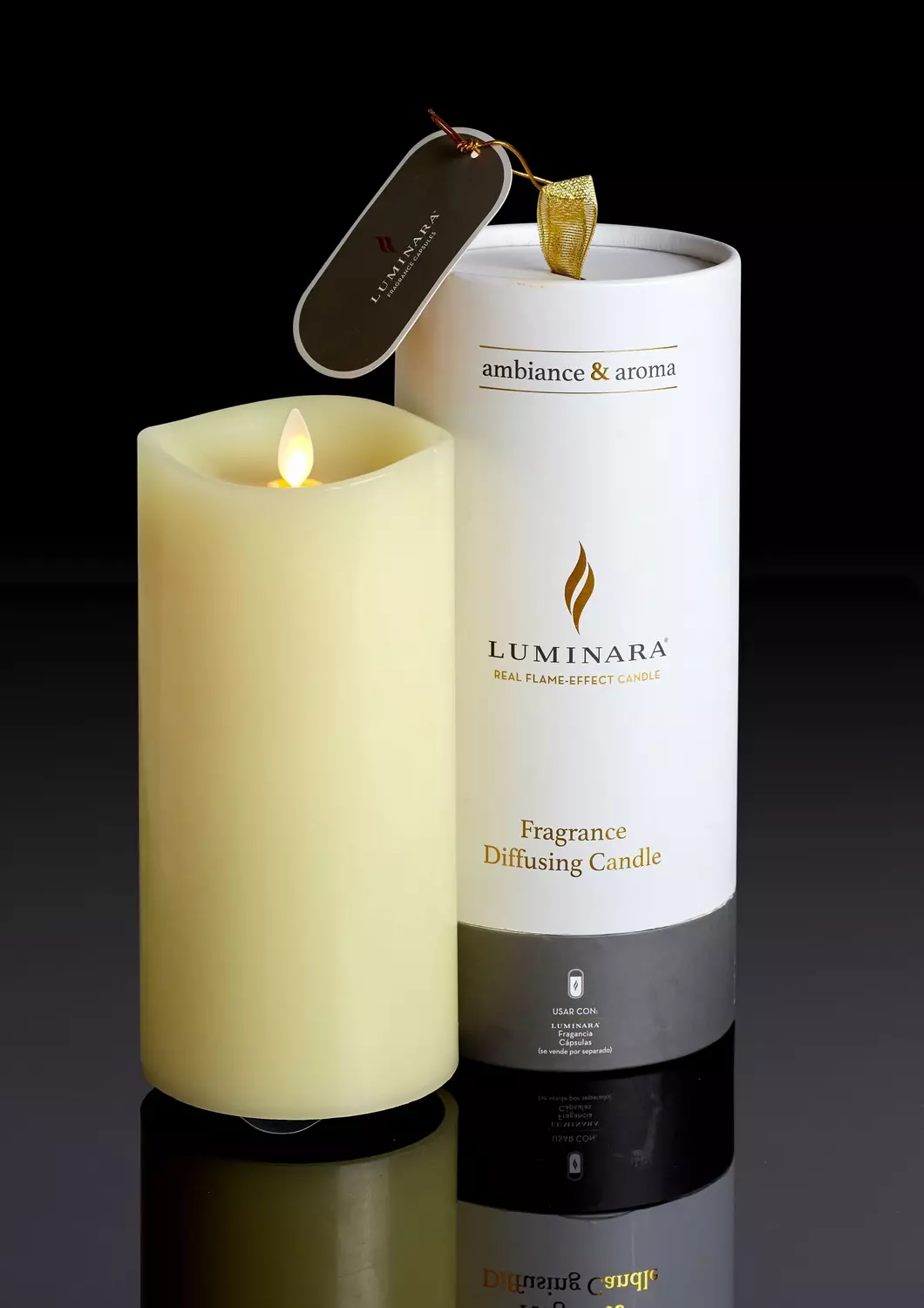Real FlameEffect Fragrance Diffuser Luminara Candles